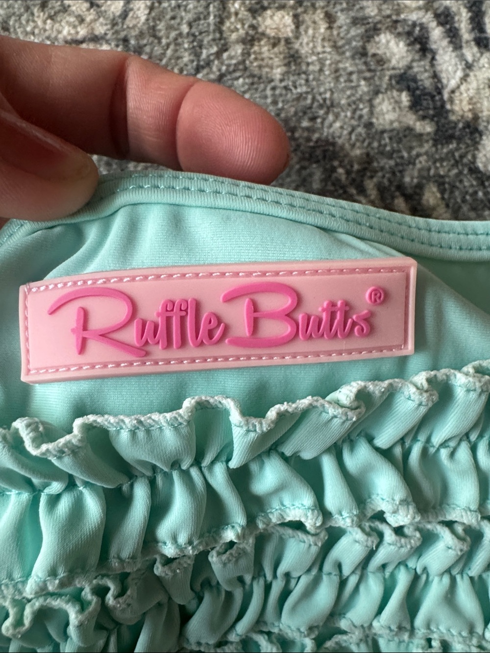 Toddler Ruffle Butts Swim Set - Picture 4 of 10